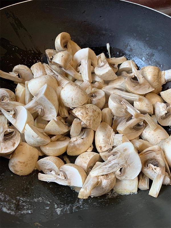 Hongos salteados Hongos salteados