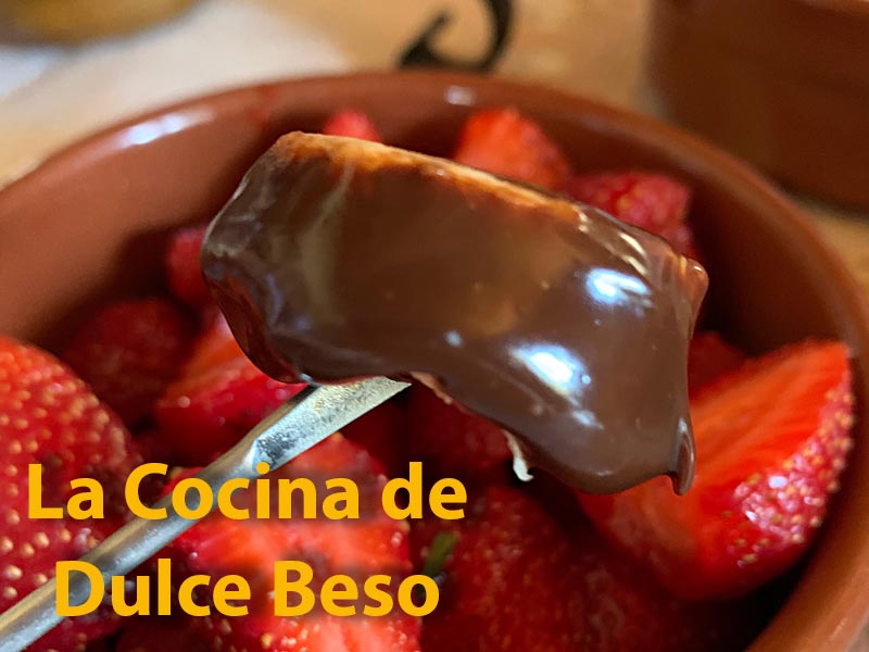 Fondue de chocolate